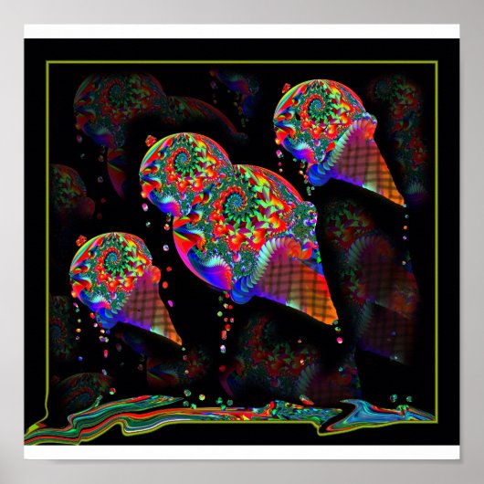 Ice Cream-schijven Poster (Voorkant)