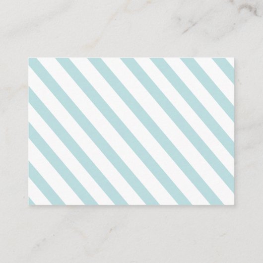 Ice Cream Scoop Baby shower Luier Raffle Informatiekaartje (Achterkant)