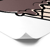 Ice Cream Scoop Birthday Party Poster (Hoek)