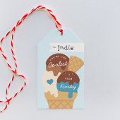 Ice Cream Scoop Classroom Valentijnsdag Cadeaulabel