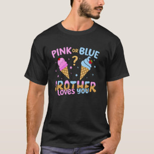 Ice Cream Scoop Geslacht Onthullen Roze of Blauwe  T-shirt