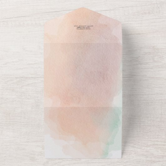 Ice Cream Scoop | Glitter-Vrijgezellenfeest met go All In One Uitnodiging (Buitenkant)