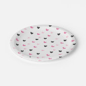 Ice Cream Scoop Hearts Birthday Party Paper Bord (Gekanteld)
