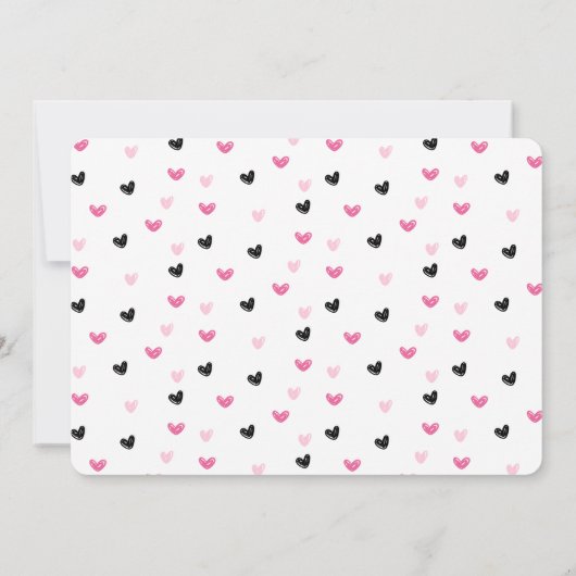 Ice Cream Scoop Verjaardagsfeest Foto uitnodiging (Achterkant)