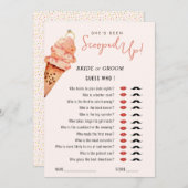 Ice Cream Scooped up Council Who Vrijgezellenfeest Kaart (Voorkant / Achterkant)