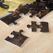 Ice Cream scooping - gelato Gelateria in Italië Legpuzzel (Zijkant)