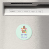 Ice Cream Scoops met Sprinkles Baby shower Magneet (Insitu (Vaatwasser))