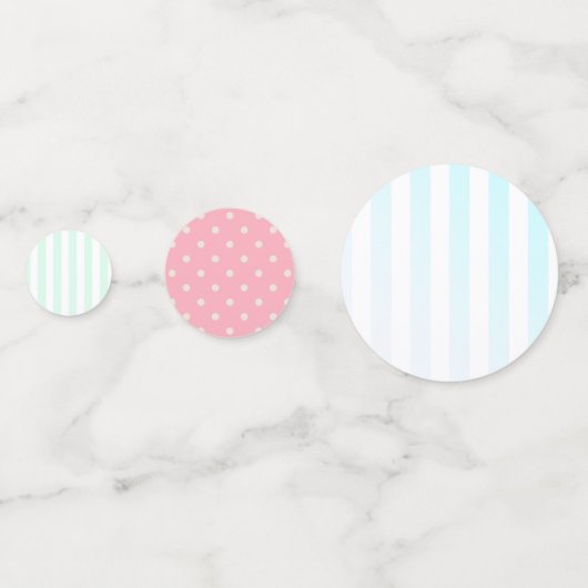 Ice Cream Scoops met Sprinkles Confetti (Achterkanten)