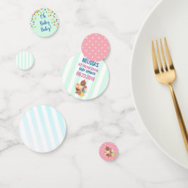 Ice Cream Scoops met Sprinkles Confetti