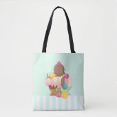 Ice Cream Scoops met Sprinkles Tote Bag (Voorkant)