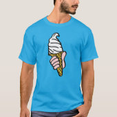 Ice Cream Seller met Ice Cream Cone of Cornet T-shirt (Voorkant)