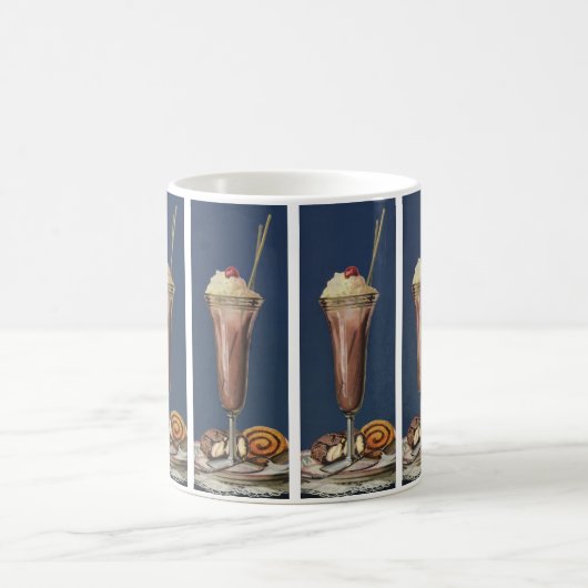Ice Cream Shake, met schroefdraad en kers Koffiemok (Center)