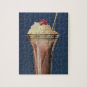 Ice Cream Shake, met schroefdraad en kers Legpuzzel (Verticaal)