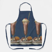 Ice Cream Shake, met schroefdraad en kers Schort (Voorkant)