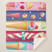 Ice Cream Sherpa Deken (Voorkant)