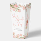 Ice Cream Shes Over Pop Baby shower Popcorn Bedankdoosjes (Voorkant)