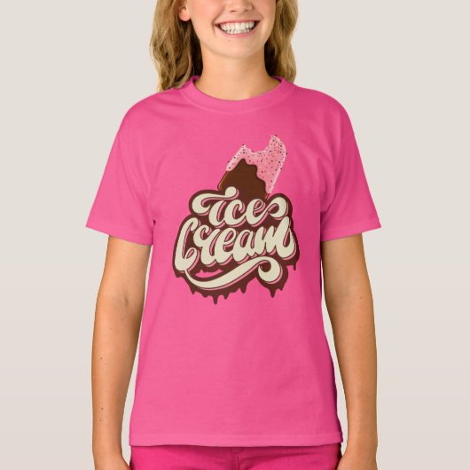 Ice Cream-shirten en -jassen T-shirt (Voorkant)