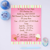 Ice Cream Shop Business Flyer (Enkel)