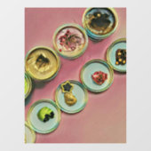 Ice cream shop decor raamsticker (Vel)