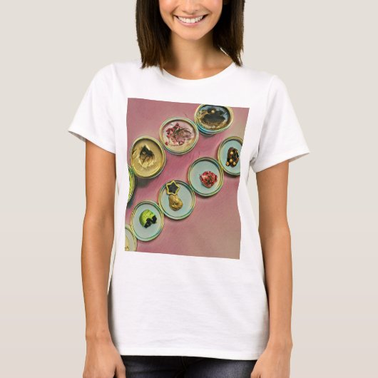 Ice cream shop decor t-shirt (Voorkant)