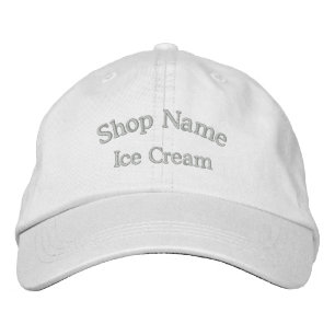 Ice Cream Shop Name Embroing Pet