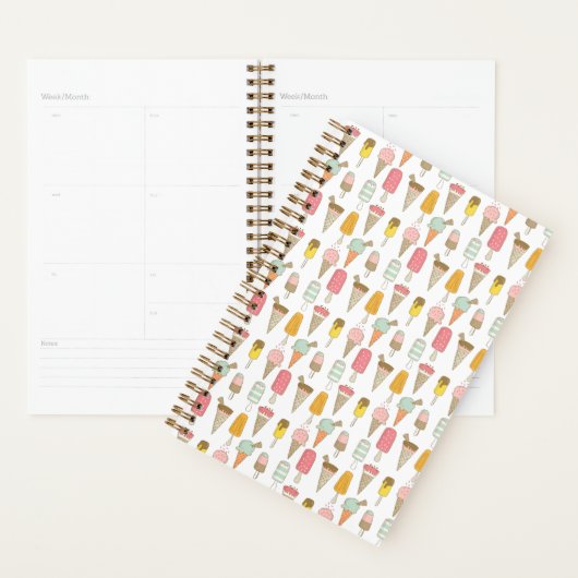Ice Cream Shop Novelty Planner (Display)