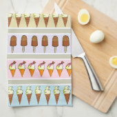 Ice Cream Shop Theedoek (Quarter Fold)