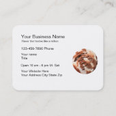 Ice Cream Shop-Visitekaartjes Visitekaartje (Achterkant)