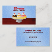 Ice Cream Shop-Visitekaartjes Visitekaartje (Voorkant / Achterkant)