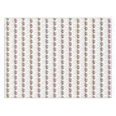 Ice Cream Shoppe Hot Fudge Sundae Dessert Cherry Tafelkleed (Voorkant (Horizontaal))