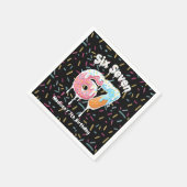 Ice Cream Six Seven 67 Birthday Napkins Servet (Hoek)