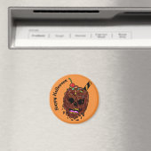 Ice Cream Skull aangepaste tekstmagneten Magneet (Insitu (Vaatwasser))