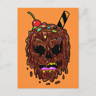 Ice Cream Skull briefkaart