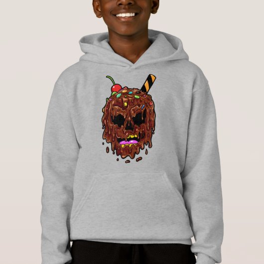Ice Cream Skull-shirten en -jassen (Voorkant)