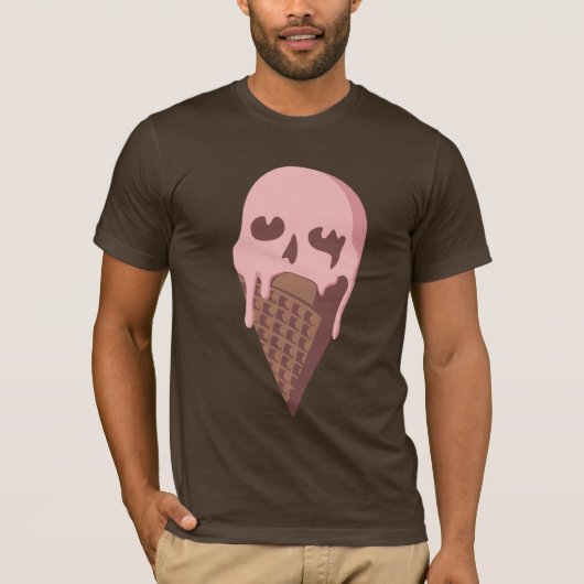 Ice Cream Skull T-shirt (Voorkant)
