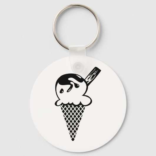 Ice Cream Sleutelhanger (Voorkant)