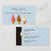 Ice Cream Slogans Visitekaartjes (Voorkant / Achterkant)