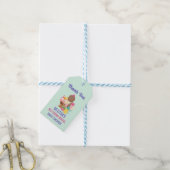 Ice Cream Social Baby shower Event Hartelijk dank Cadeaulabel (Met Touw)