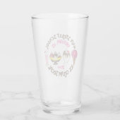 Ice Cream Social Banana Split Cone Sundae Shake Glas (Achterkant)