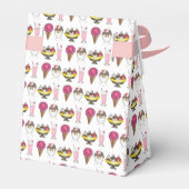 Ice Cream Social Banana Split Sundae Cone Shake Bedankdoosjes (Achterkant)