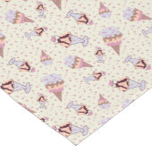 Ice Cream Social Birthday Party Table Runner Korte Tafelloper (Hoek)