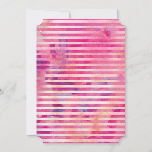 Ice Cream Social Birthday Party Uitnodigingen (Achterkant)