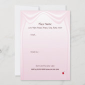 Ice Cream Social Custom Uitnodiging (Achterkant)