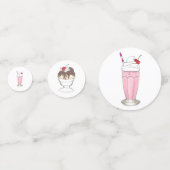 Ice Cream Social Favor Banana Split Sundae Cone Confetti (Achterkanten)