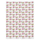 Ice Cream Social Favor Banana Split Sundae Cone Tafelkleed (Voorkant)