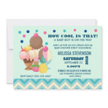 Ice Cream Social Hoe Cool - Baby shower