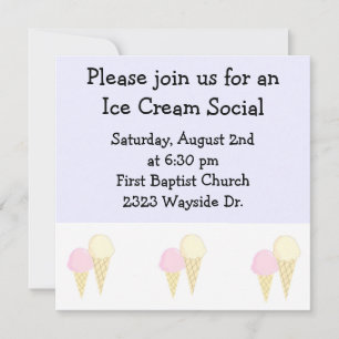 Ice Cream Social Kaart