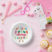 Ice Cream Social Papieren Kommen (Feest)