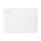 ICE CREAM SOCIAL rap rond Adresetiketten (Voorkant)