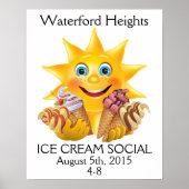 Ice Cream Social - SRF Poster (Voorkant)